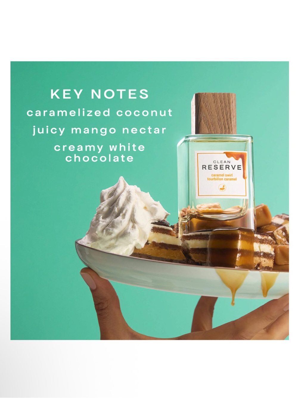Clean Reserve Caramel Swirl Fragrance Sample NWT